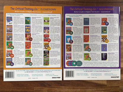 Critical Thinking Co. What Would You Do? Moral Dilemmas Bk1&2