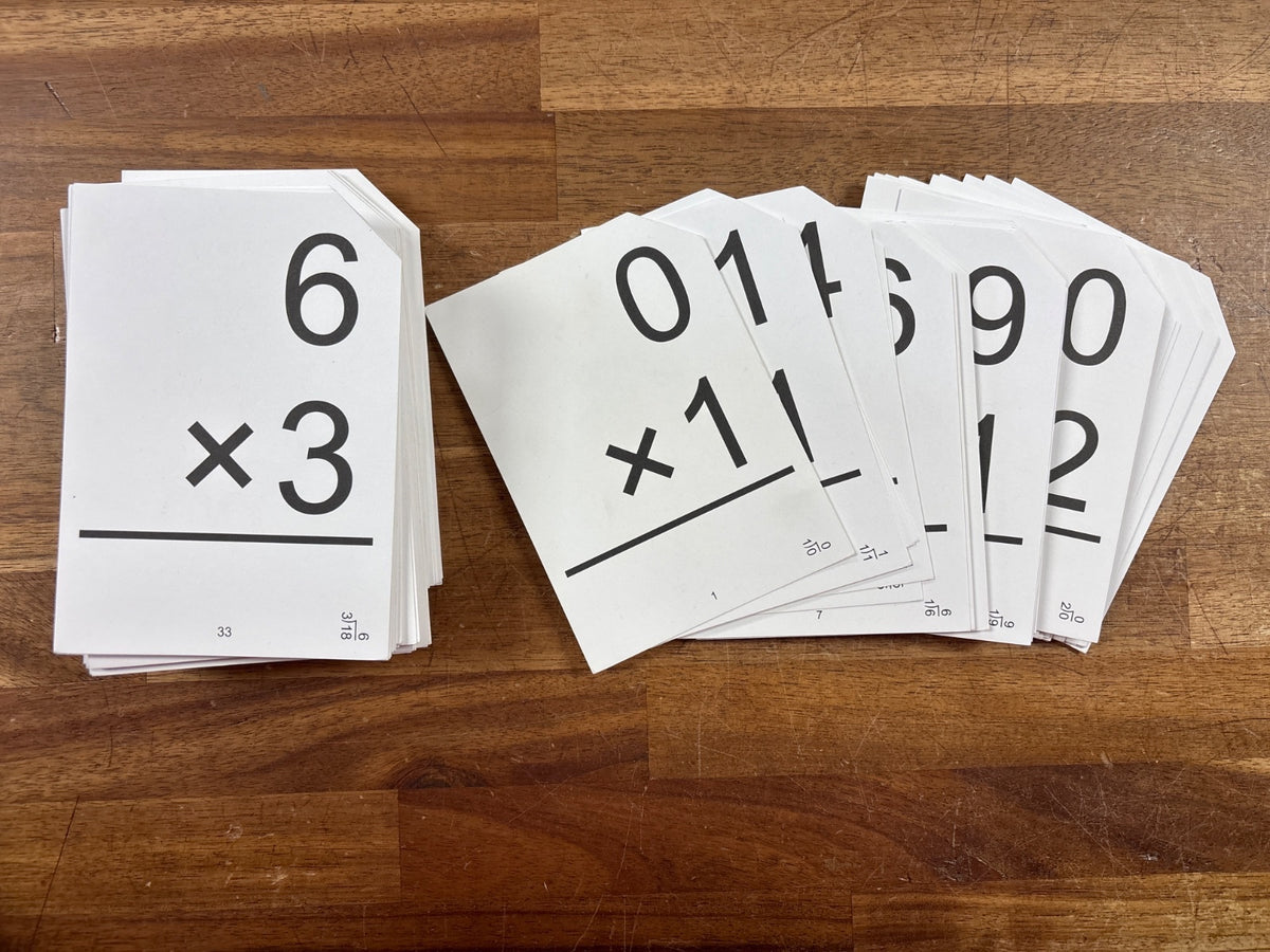 Christian Light Sunrise Math Multiplication & Division Flash Card — photo 2 of 2
