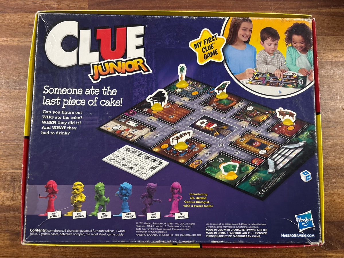 Clue Junior: the Case of the Missing Cake Board Game — photo 2 of 3