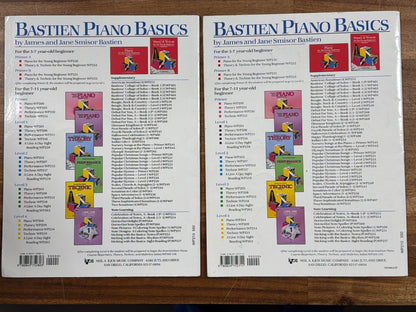 Bastien Piano Basics Technic & Performance Primer Level Set