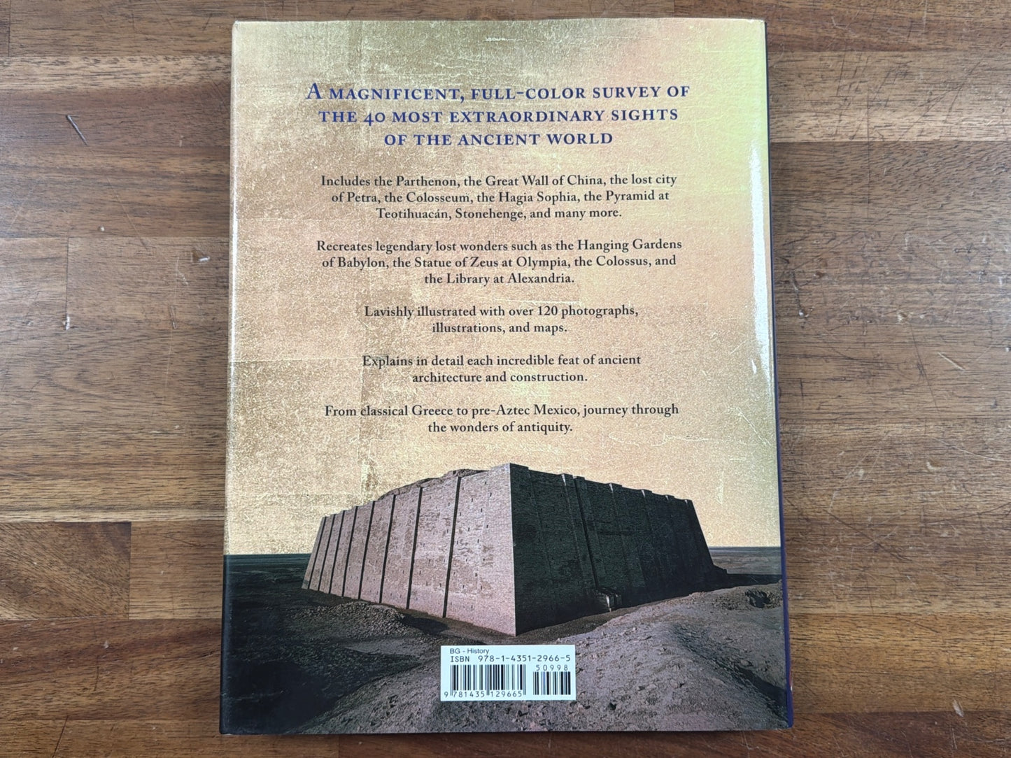 Wonders of the Ancient World by Justin Pollard Hardcover