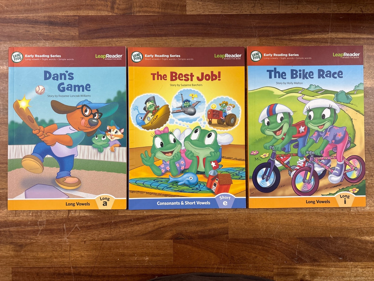 LeapFrog Early Reading Series LeapReader Books Set of 7 — photo 2 of 7