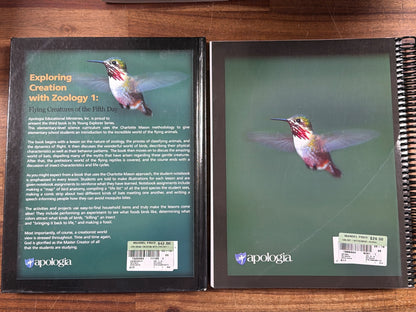 Apologia Zoology 1 Flying Creatures Text & Notebooking Journal