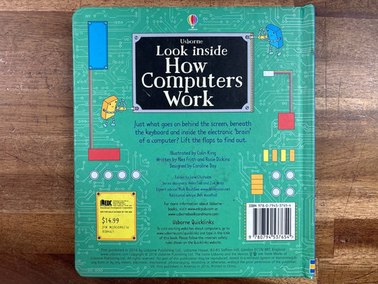 Usborne Look Inside How Computers Work Lift-the-Flap Book