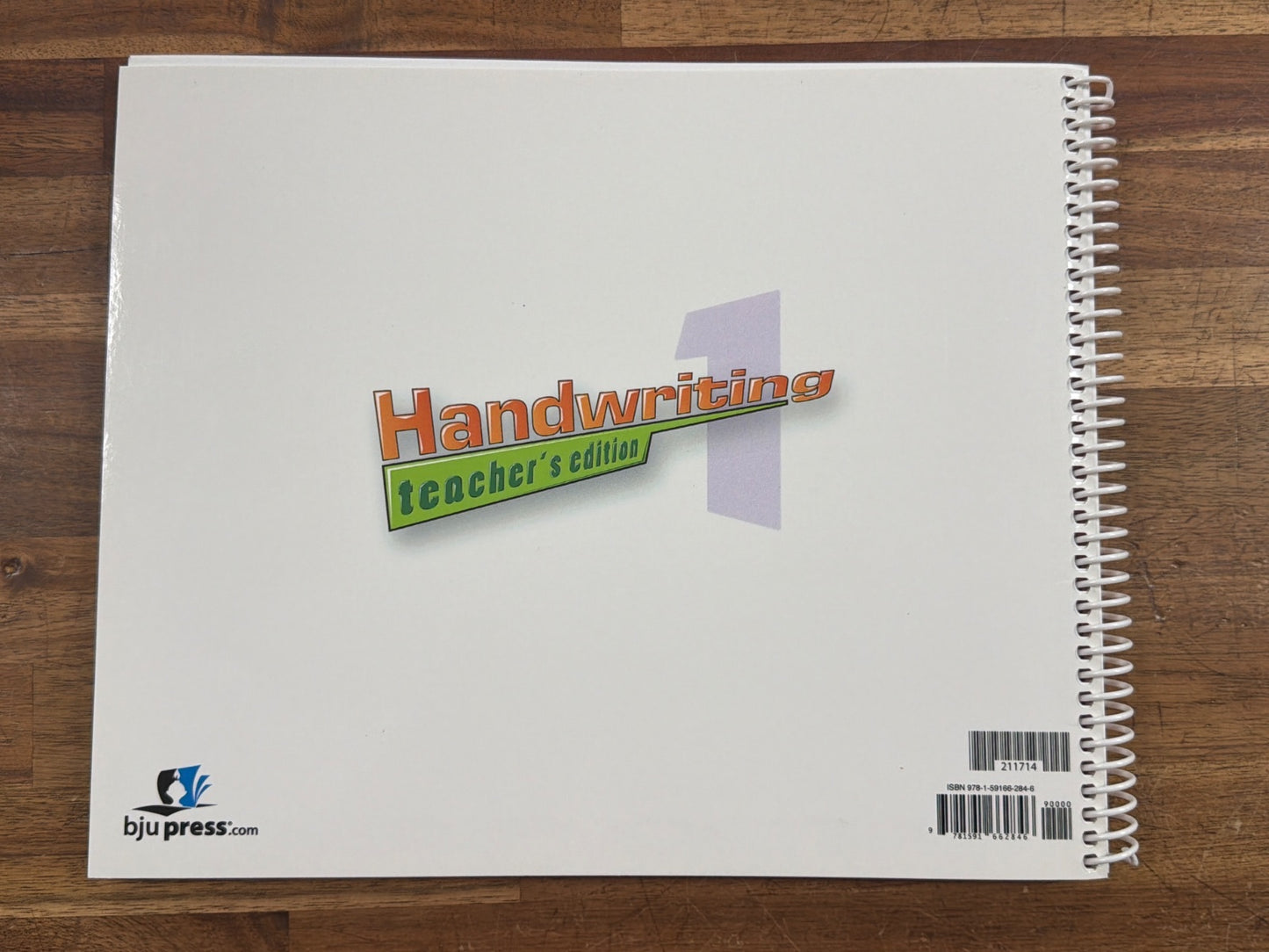 BJU Press Handwriting 1 Teacher's Edition 3rd Edition