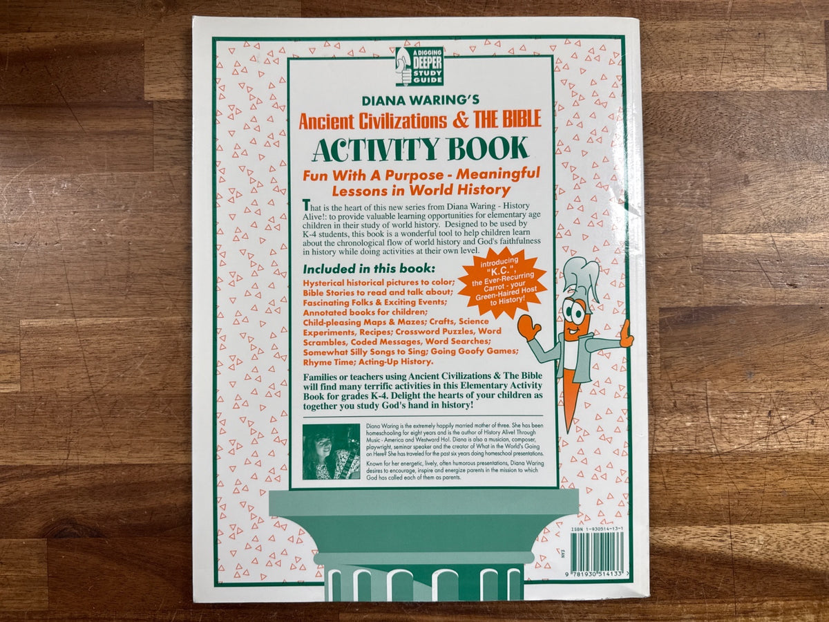Diana Waring Ancient Civilizations & the Bible Activity Book — photo 2 of 2