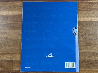 Abeka Spelling Vocabulary & Poetry 6 Sixth Edition