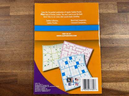 Kappa Sudoku Variety Collection Volume 17 Puzzle Book