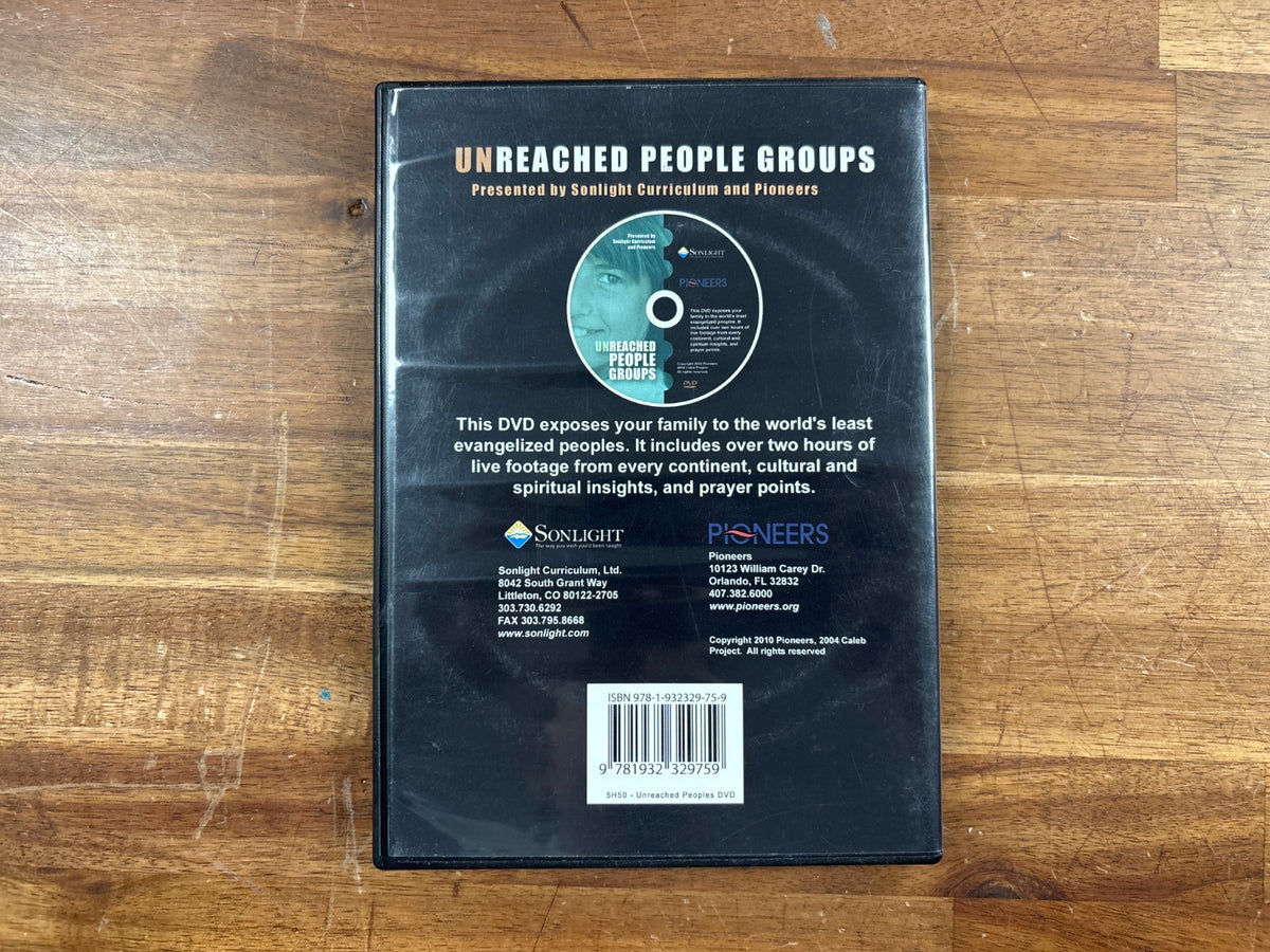 Unreached People Groups DVD - Sonlight Curriculum & Pioneers