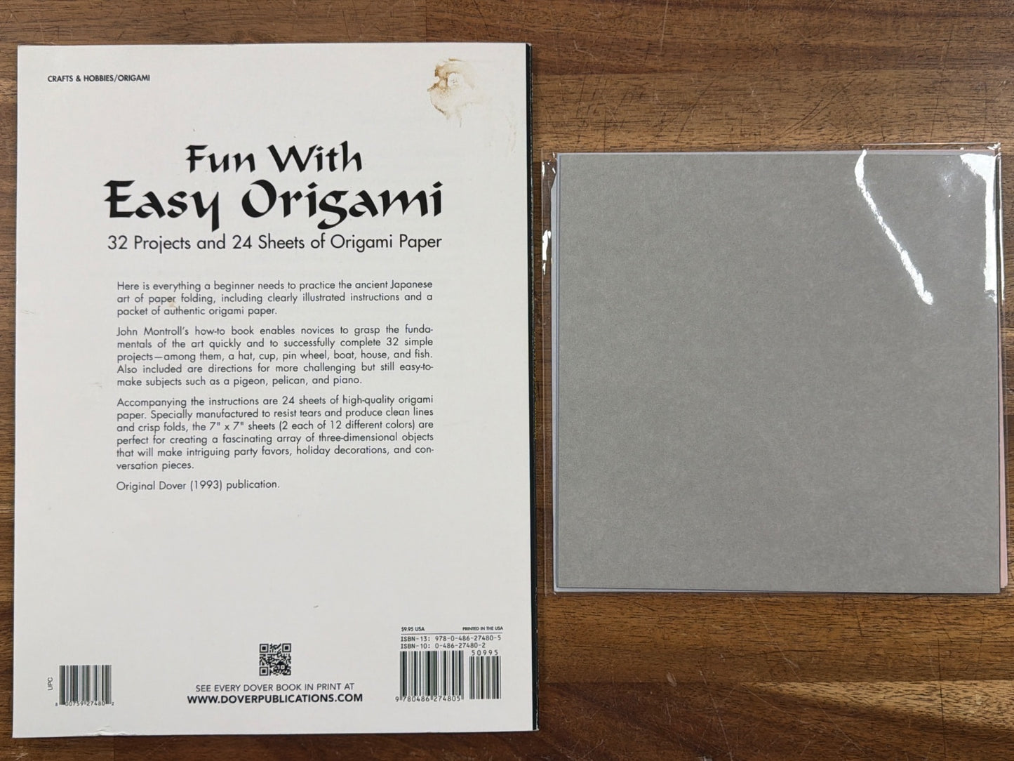 Fun with Easy Origami: 32 Projects, 24 Paper Sheets