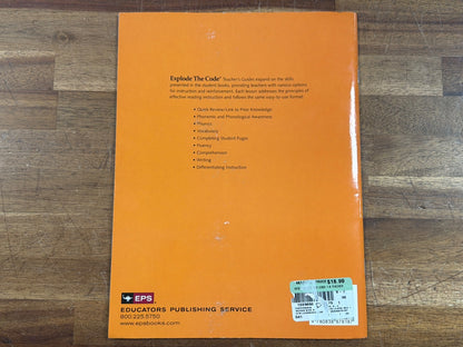 Explode the Code 2nd Edition Teacher's Guide Books 7 & 8