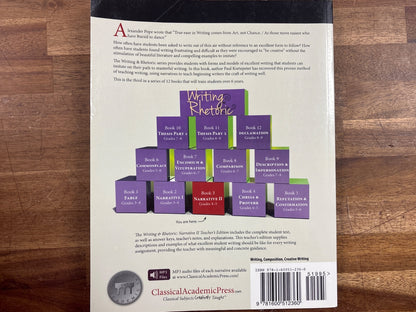 Writing & Rhetoric Book 3: Narrative II Teacher's Edition