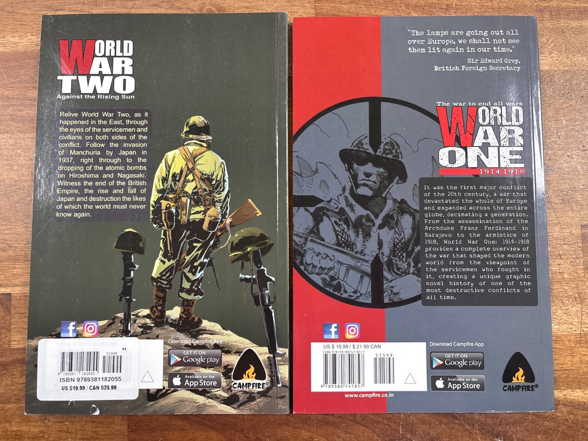 Campfire Graphic Novels: World War One & World War Two Set — photo 2 of 2