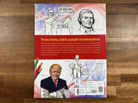 Dover American Presidents Coloring Book - Peter F. Copeland