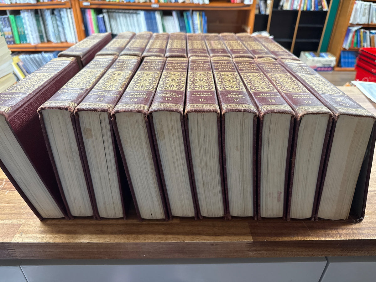 The American Peoples Encyclopedia Complete 20-Vol Set Leather HC — photo 2 of 5