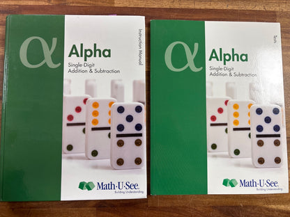 Math-U-See Alpha Single-Digit Addition Set: Manual, Tests, DVD — photo 2 of 5