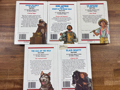 Great Illustrated Classics 5-Book Set - Twain, London, Sewell