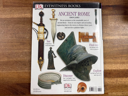 DK Eyewitness Books Ancient Rome by Simon James W/ CD