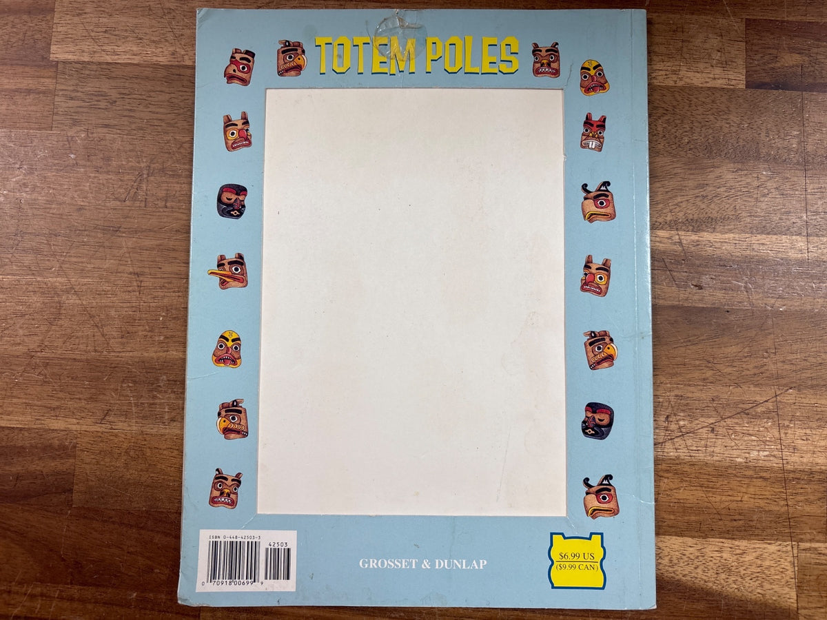 Totem Poles Book by Jennifer Frantz Grosset & Dunlap Stencil — photo 2 of 2