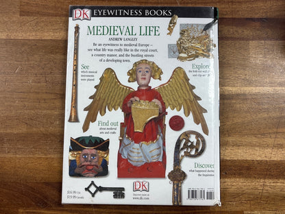 DK Eyewitness Books Medieval Life by Andrew Langley HC