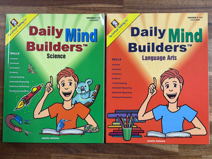Critical Thinking Co. Daily Mind Builders & Writing Skills Set