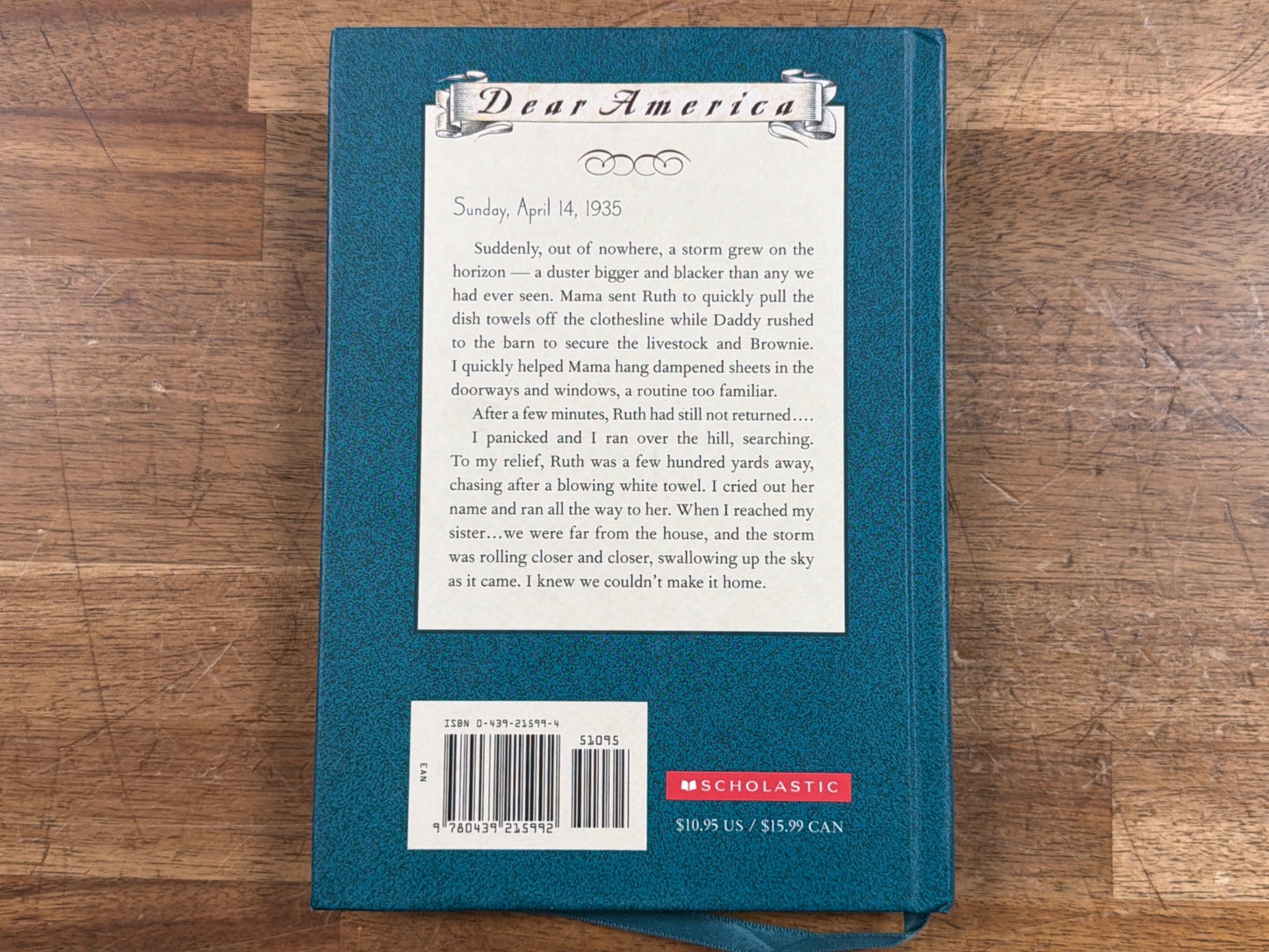 Dear America: Survival in the Storm - Dust Bowl Diary