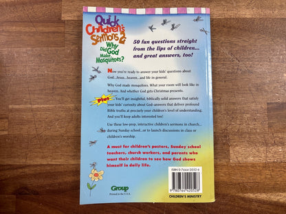 Quick Children's Sermons 2: Why Did God Make Mosquitoes? — photo 2 of 2