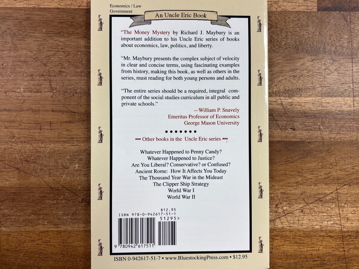 The Money Mystery by Richard J. Maybury 3rd Ed Uncle Eric — photo 2 of 2