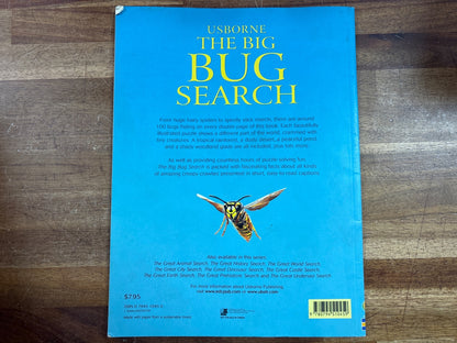 Usborne the Big Bug Search - Insects & Spiders Puzzle Book