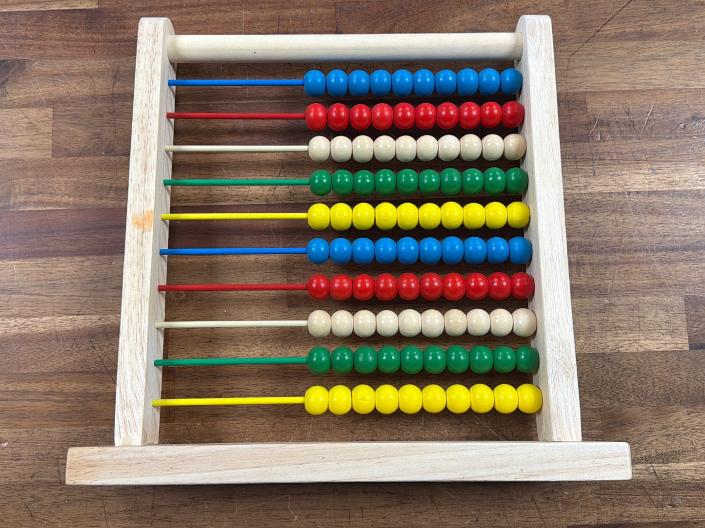Melissa & Doug Wooden Abacus Counting Toy