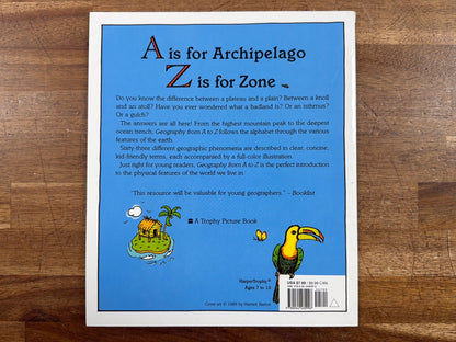 Geography From a to Z: a Picture Glossary by Jack Knowlton