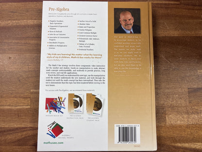 Math-U-See Pre-Algebra Student Text & Instruction DVD