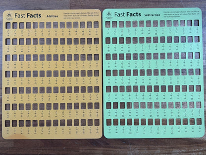 My Father's World Fast Facts Math Cards +-×÷ Set