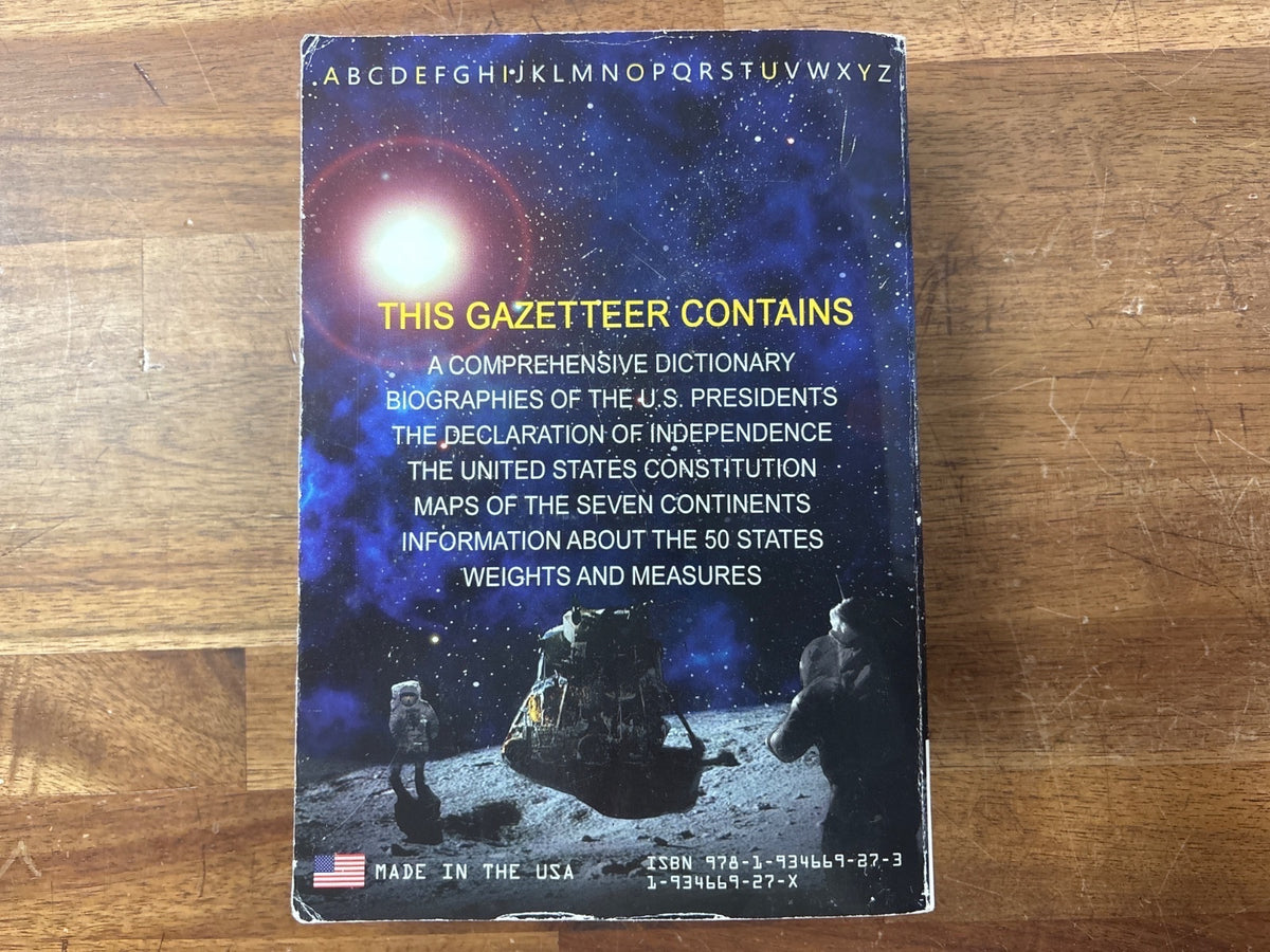 A Student's Dictionary & Gazetteer Reference Book — photo 2 of 2