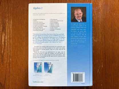 Math-U-See Algebra 2 Instruction Manual HC