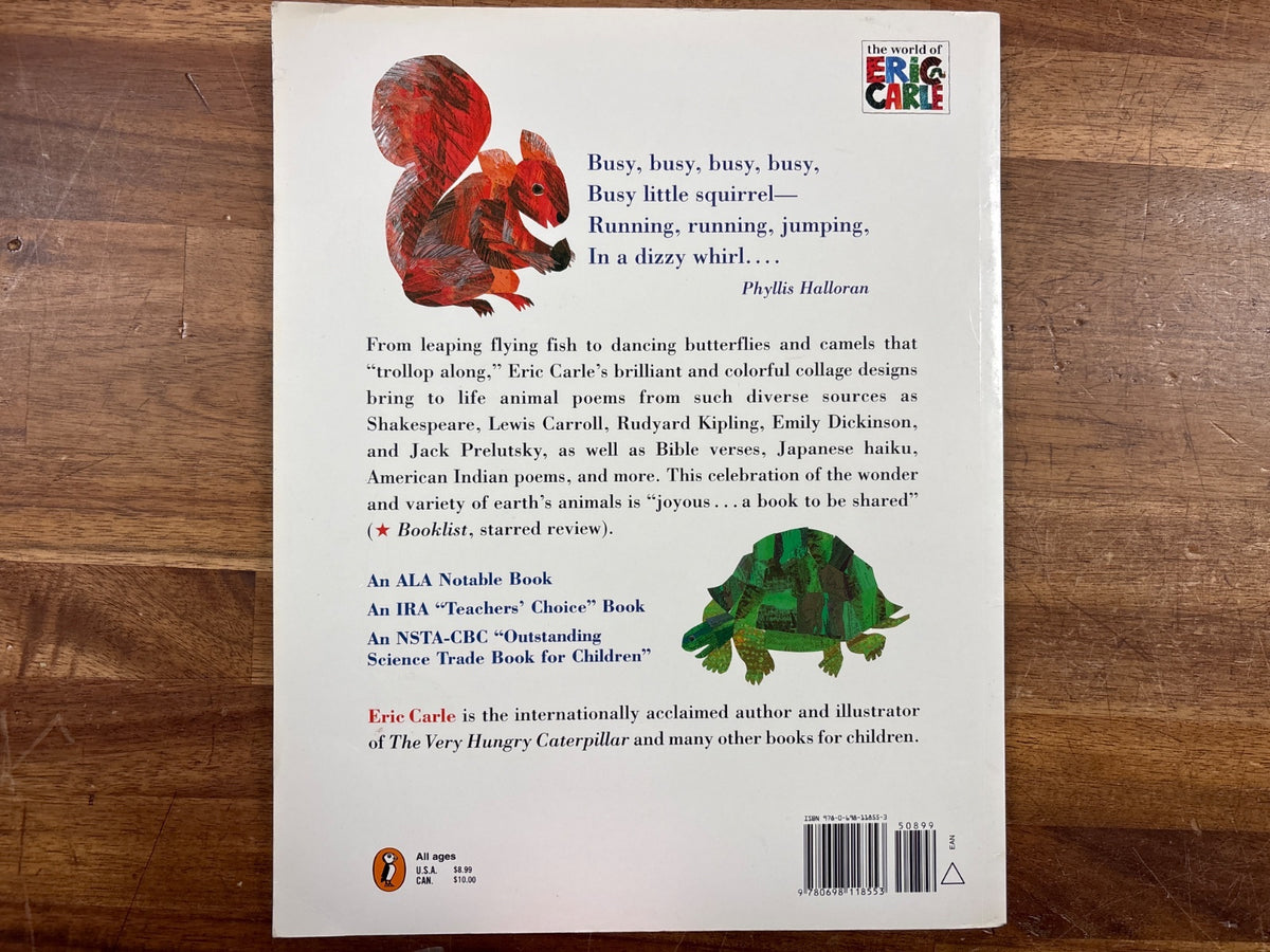 Eric Carle's Animals Animals Poetry Picture Book