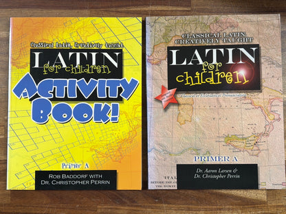 Latin for Children Primer a Set - Text, Key, Activity Book