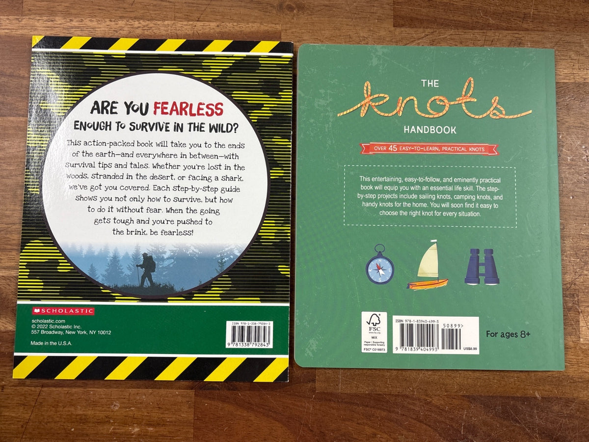 Outdoor Survival & Knots Handbook Homeschool Book Set — photo 2 of 2