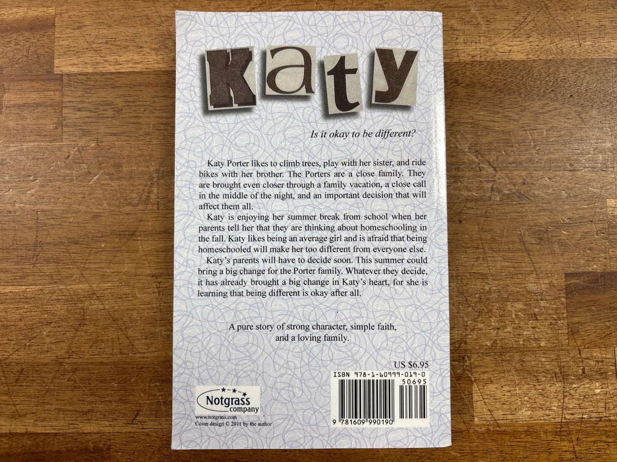 Katy by Mary Evelyn Notgrass - Notgrass Company Novel — photo 2 of 2