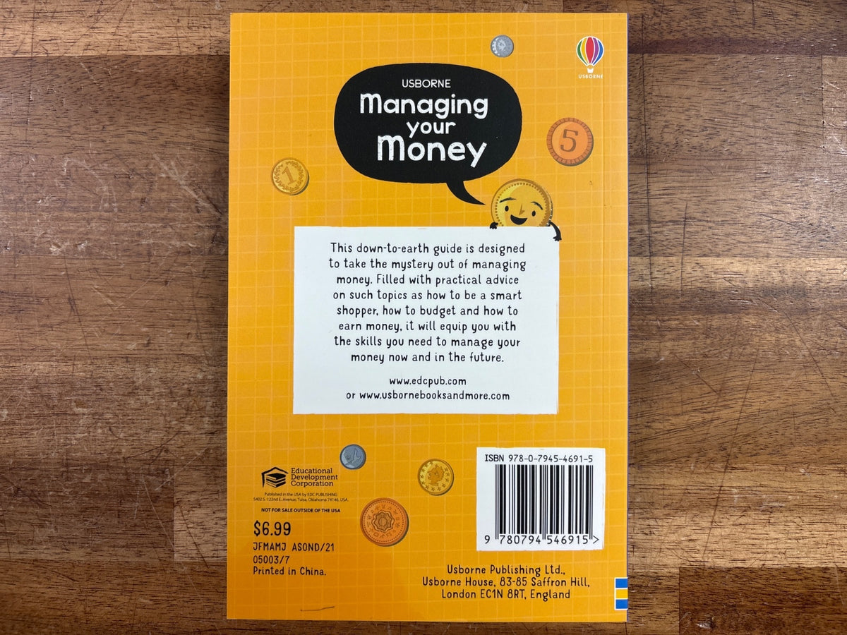 Usborne Managing Your Money Homeschool Guide