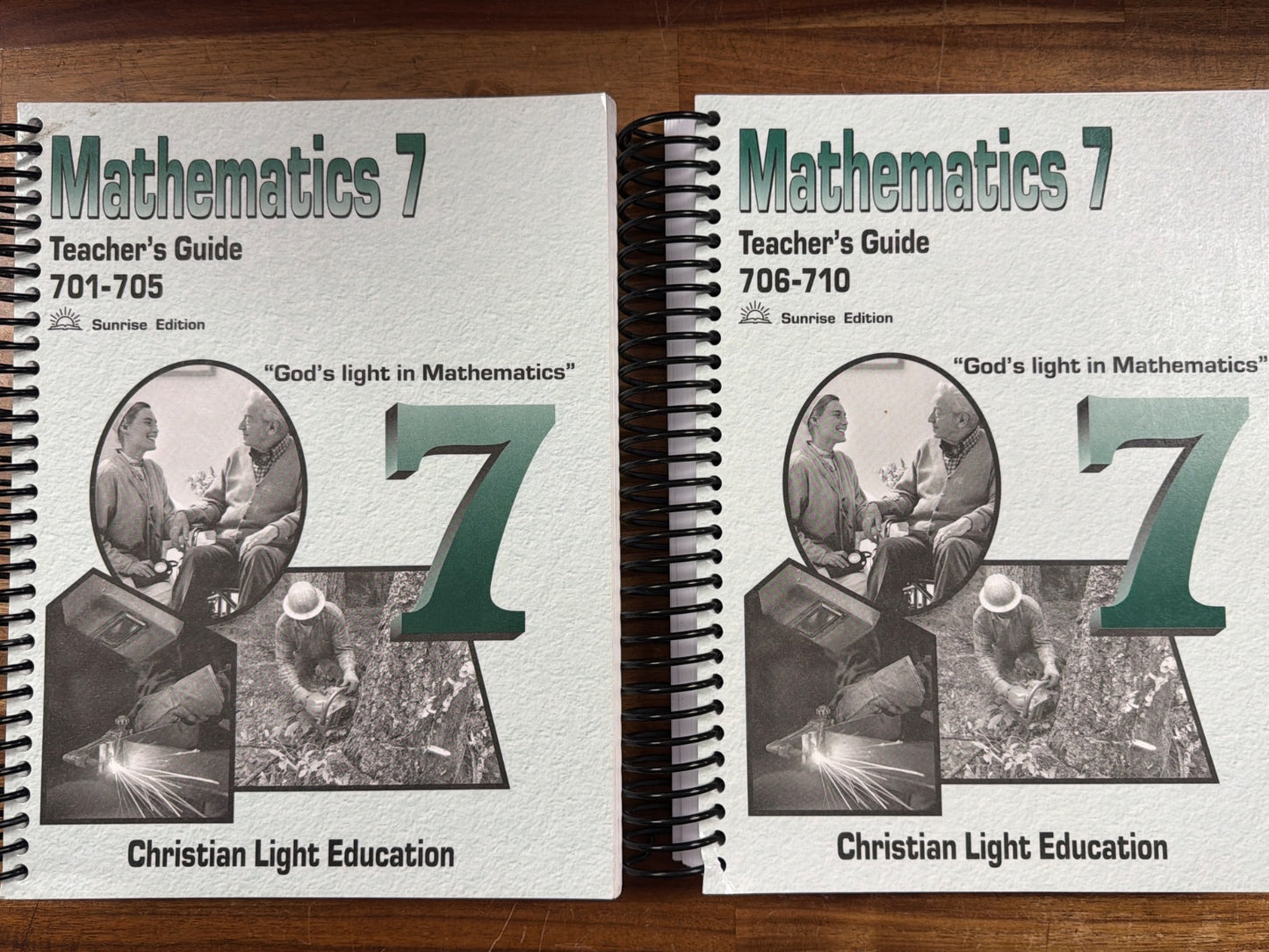 Christian Light Education Math 7 Teacher's Guide Answer Key Set