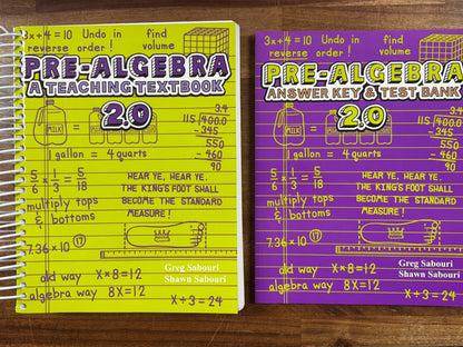 Teaching Textbooks Pre-Algebra 2.0 Set