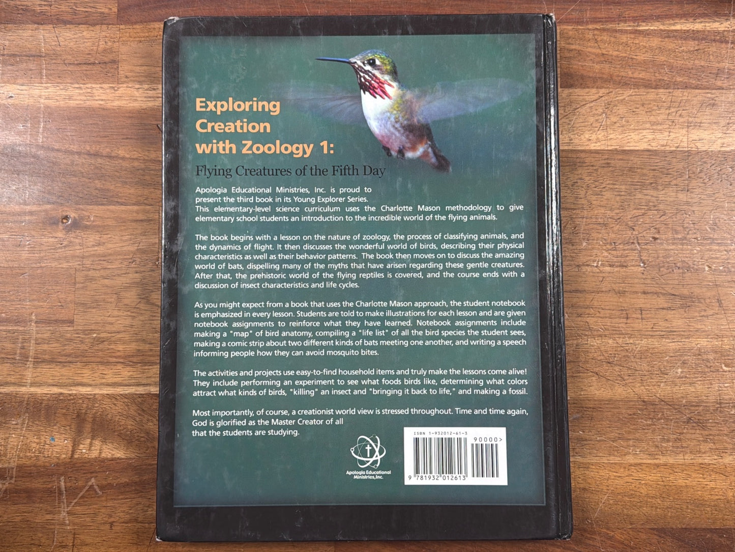 Apologia Exploring Creation with Zoology 1 Flying Creatures