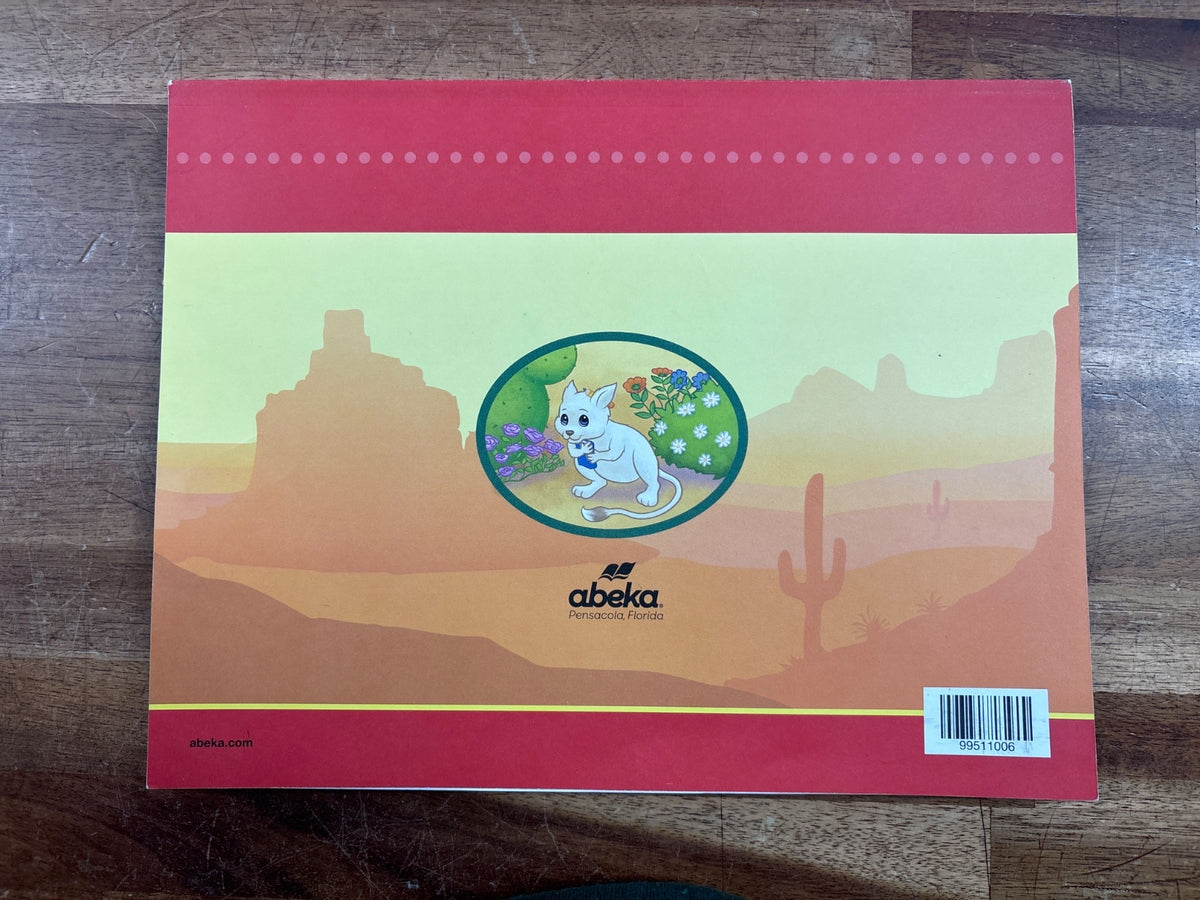 Abeka K5 Writing Tablet Cursive Second Edition — photo 2 of 2
