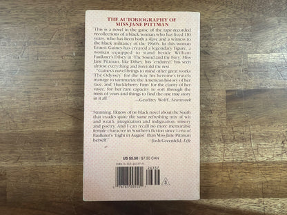 The Autobiography of Miss Jane Pittman by Ernest J. Gaines