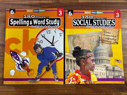 Shell Education- 180 Days Level 3 Set of 6 — photo 2 of 7