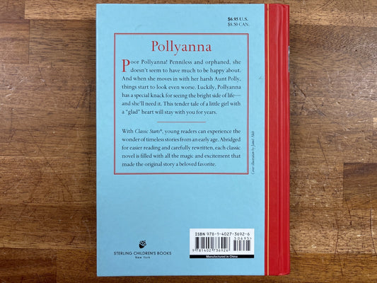 Classic Starts: Pollyanna - Retold Children's Hardcover — photo 2 of 2