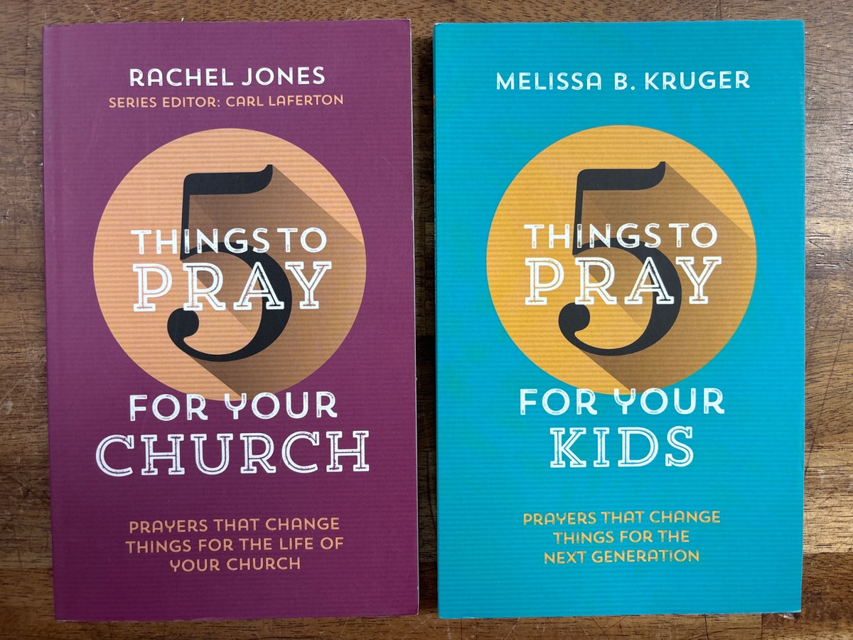 5 Things to Pray Series 4-Book Set: Church, Kids, Family, World