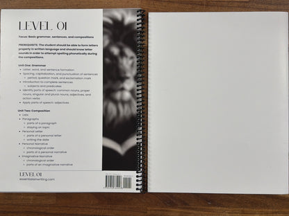 Essentials in Writing Level 1 2nd Edition Student & Teacher Set