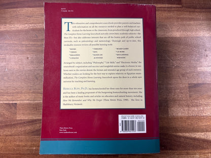 The Complete Home Learning Source Book by Rebecca Rupp